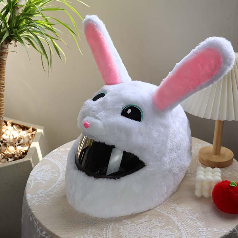 Custom Plush Helmet Cover - Soft, Durable, Wear-Resistant, Cute Cartoon Design
