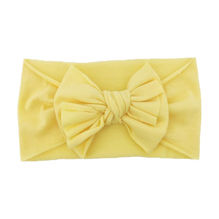 PL Newborn Infant Baby Headband Big Bow Headband Baby Girl Headbands Baby Knotted Bow Headwear