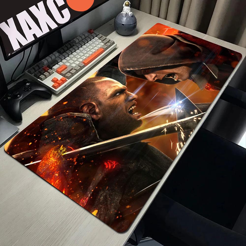 HYBXAXC Prototype Anime Mouse Pad Keyboard Mousepad Large Speed Office Computer Accessories Table Pads Mausepad Gamer Complete