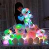 Stuffed Bears Toys LED Flash Light Plush Dolls Home Decor Kids Baby Toys Gifts