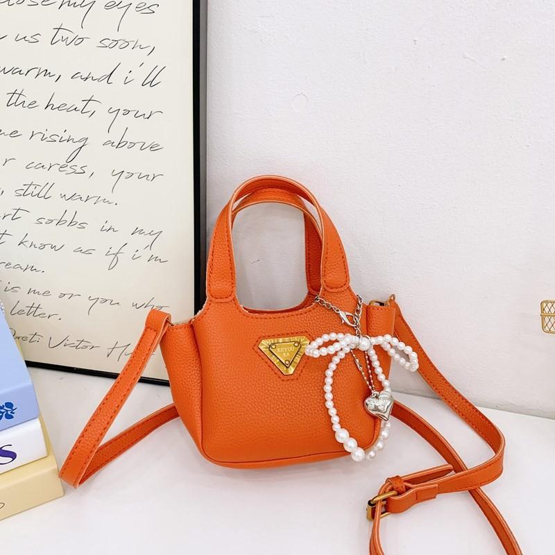 Детская мультяшная сумка через плечо Diamond, ручная, милая, легкая, сумка-ведро