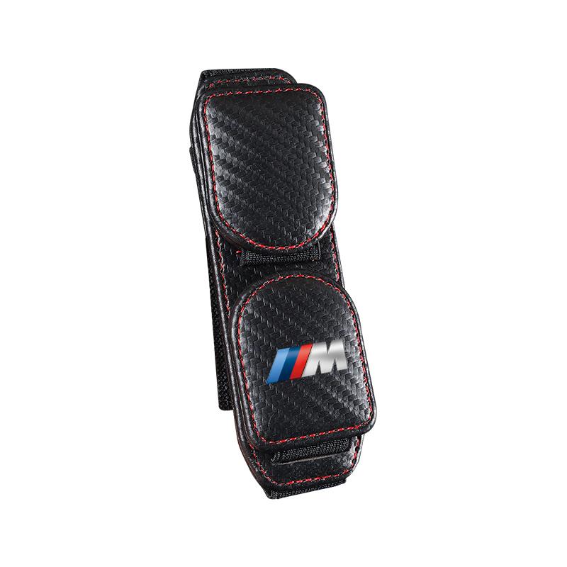 Double Clip Sunglasses Holder Magnetic Leather Glasses Storage For BMW E62 X3 X1 G11 M E93 G05 X5 X6 E90 X4 G20 E30 F30 F40 F10 CS1