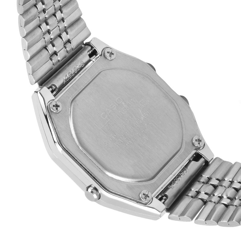 Casio Серия YOUTH - Металлический Маленький Блок Классический Маленький Серебряный Блок Бизнес ЖК Водонепроницаемый Движение Shi Ying Японское и Корейское LA680WA-1-INTERNATIONAL
