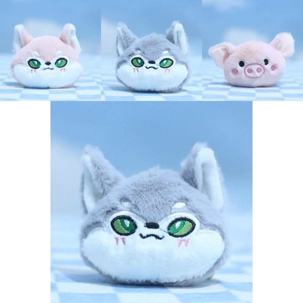 Cute Adorable Animal Plush Toy Keychain Featuring Elephant Cat Monkey Doll Collection