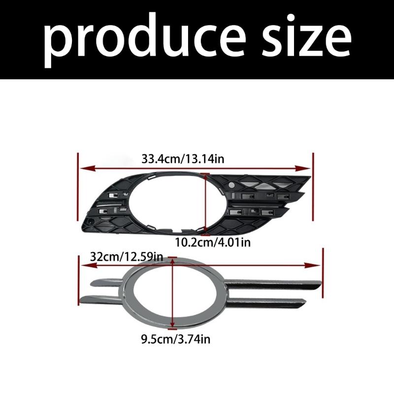 2 шт. Вставки решетки противотуманных фар 2118850822 2118851174 2118851274 Для E320 E350 E550 E63AMG Улучшенное ночное освещение