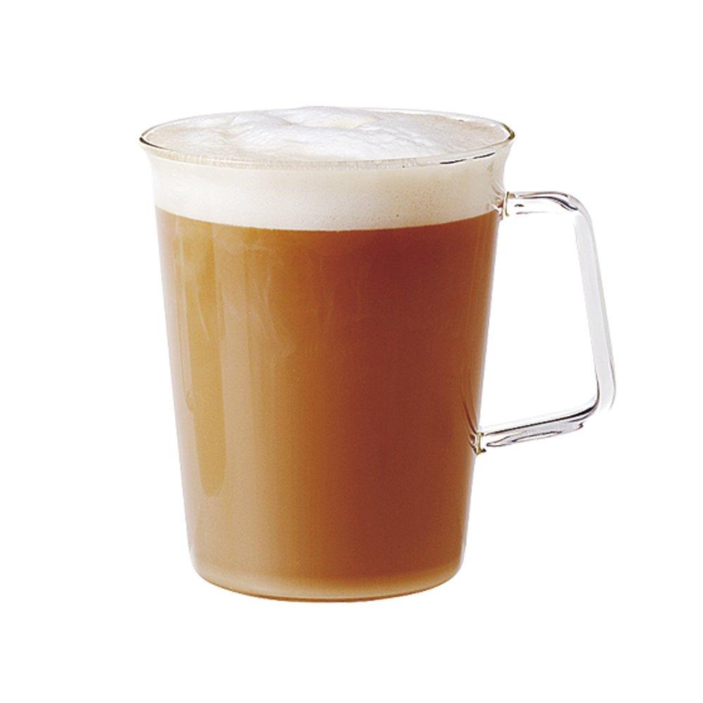 Kinto CAST Cafe Latte Mug 430ml Glass Safe 8436 Heat-resistant Microwave/Dishwasher