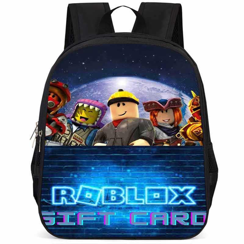 Школьный рюкзак Roblox большого объема, легкий, из Оксфордской ткани, для детей, мальчиков, девочек
