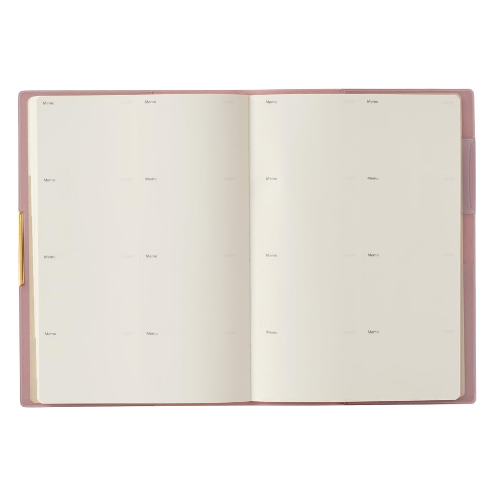 Nolty Pagem Planner April Monday Baby 9705 2026, Start, B6, Monthly, Grasse, Start, Pink,