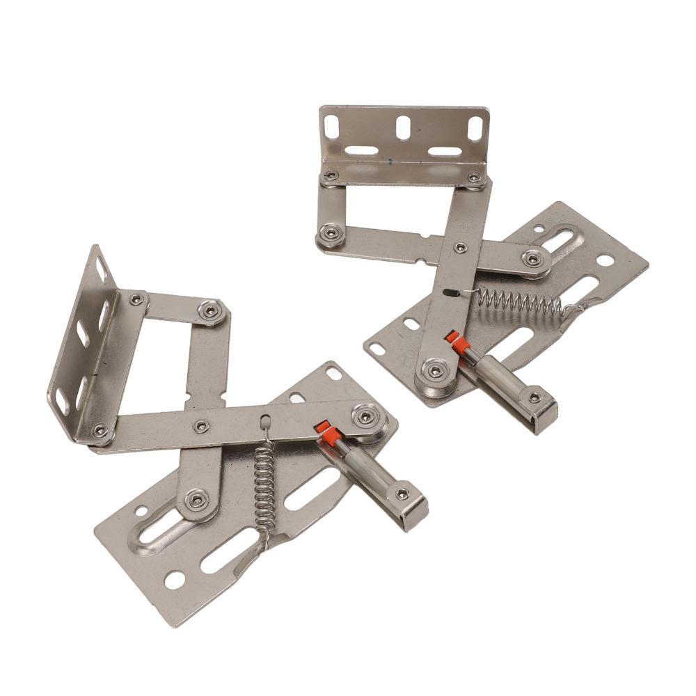 2pcs Heavy Tip Out Tray Hinge Easy Install Flip Door Hinge Durable Cabinet Hinge Bathroom Cabinet