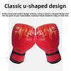 Tiger Print Flame Boxing Gloves For Adult Kids Fight Training Fitness Sports