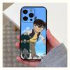 Чехол для телефона Аниме Детектив Конан Для Apple iPhone 15,14,13,12,11,Pro,X,XS,Max,XR,Plus,Mini Мягкий черный чехол