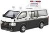Aoshima Bunka Kyozai Масштаб Серия Патрульных Машин 5 Toyota TRH200V Hiace Автомобиль для Осмотра Места ДТП 2007 Пластиковая Модель 1/24 №