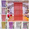 1m×2m Heart Rain Curtain Colorful Glitter Background Curtain Party Curtain  Birthday Party