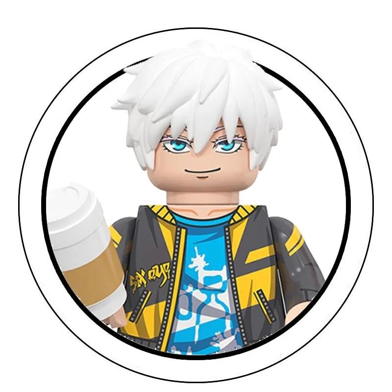 WM6202 WM6201 WM6200 WM6140 WM6139 Магическая битва Строительные блоки Мини-фигурка Итадори Юдзи Годзё Сатору Рёмен Подарки Игрушки