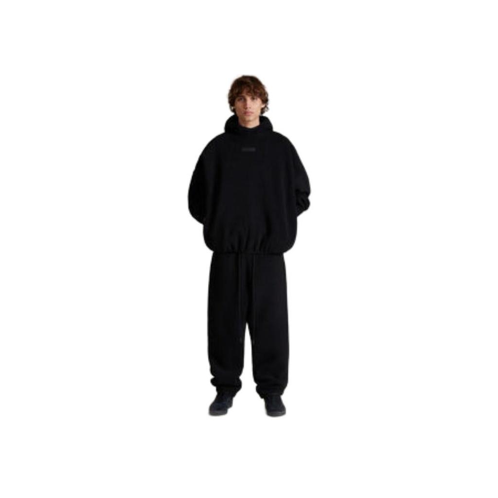 Fear of God Мужские флисовые брюки Essentials Polar Black Bottoms 130SP244254F