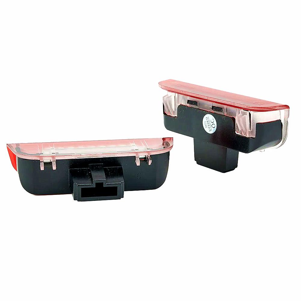 Для Golf 5 6 Passat Jetta Skoda Superb Seat Alhambra Porsche Cayenne Panamera Лампа Автомобиль Светодиодная Подсветка Двери Приветственная Жгут Проводов