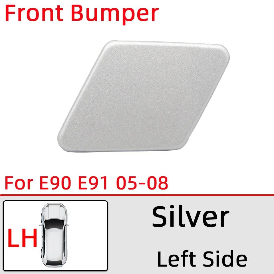 Headlamp Washer Nozzle Cover For BMW 320 325 328 330 335 E90 E91 LCI 2005-2008 2009-2012 Car Headlight Water Spray Lid Painted