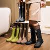 Japanese Rain Boots Parent-child Water Boots Men's and Women's Rain Shoes Non-slip Water Boots High Water Shoes Hiking Rubber Shoes