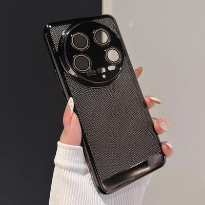 Сетчатый корпус с защитой от перегрева и хорошей вентиляцией для Xiaomi MI 15 14 13 Ultra 12 11 Lite Redmi K80 K70 K60 K50 K40 Pro, Жесткий чехол с покрытием