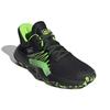 Marvel x adidas D.O.N. Номер 1 J Stealth Spider-Man Детские кроссовки Черный Core-Black Командный-Solar-Green EF2933