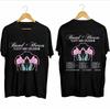 Band of Horses 2024 Tour Shirt – Double Sided Indie Rock Tee Heavyweight Men’s