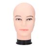 Bald Mannequin Head Model PVC Versatile Wig Hat Display Male Mannequin Head for Salon Beauty School