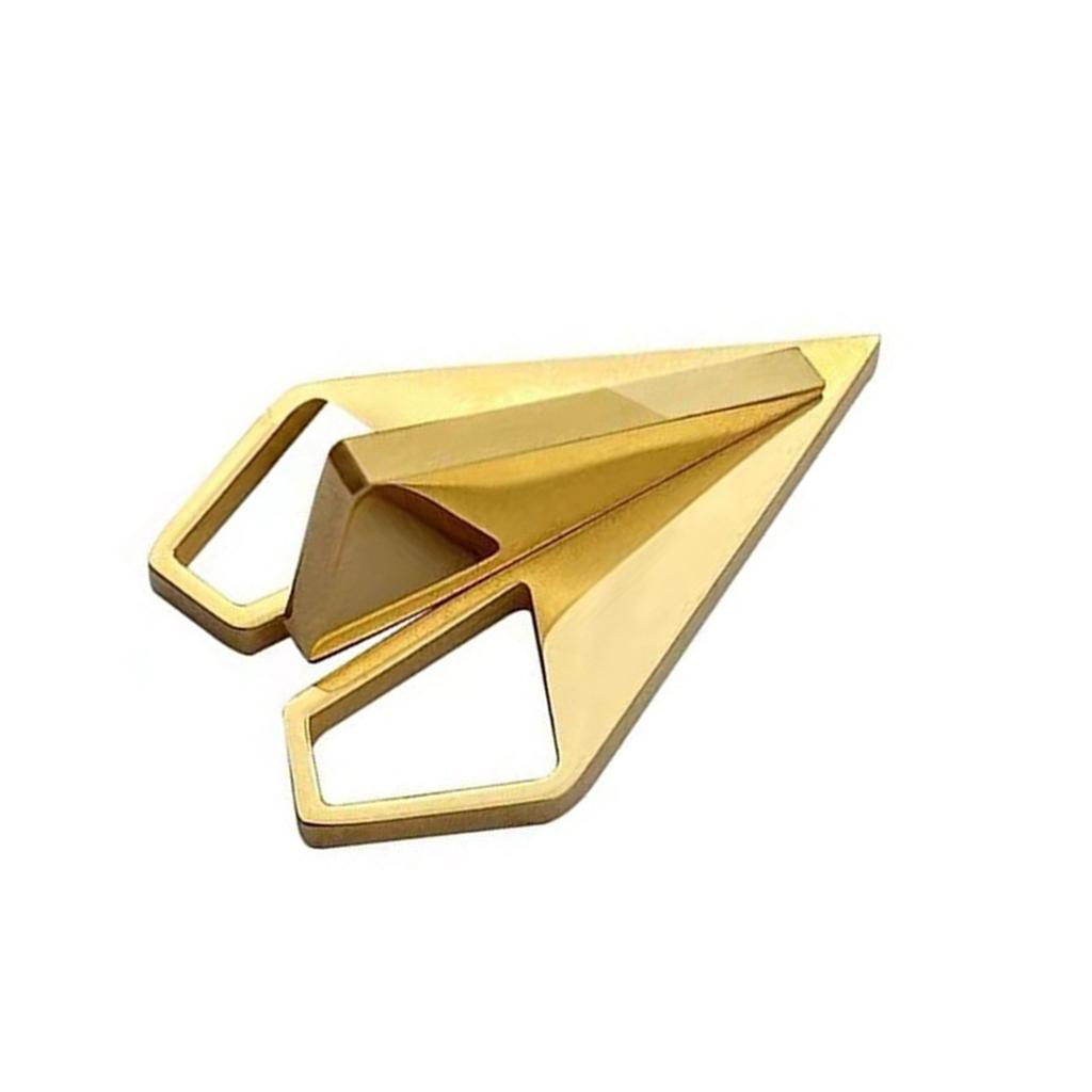 Elegant Paper Airplane Shape Brooch Popular Paper Plane Badge Pin for Daily Wear and Special Occasions Suit Accessory