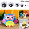 Stuffed Animals Parts DIY Dolls Materials 3D Dolls Accessories Wiggling Moving Eyes Plush Panda Eye