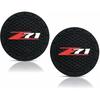 2Pcs for z71 car Cup Holder Coaster 2.75in for Colorado Silverado Interior Accessories (RED)