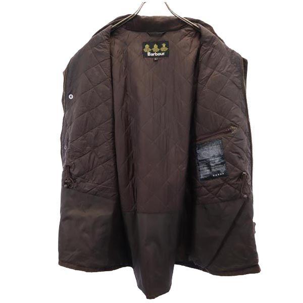 Barbour SAPPER вощеная куртка L Коричневый воск Мужская Б/У