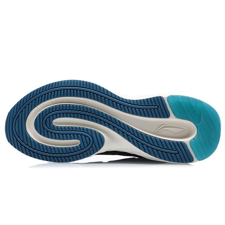 Кроссовки женские Li Ning Cloud Five Shield прочные дышащие с низким верхом, черные, белые ARHQ256-3