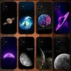 Чехол для телефона «Лунная Галактика Вселенная» для Samsung S24, S21, S22, S23, S30, Ultra, S20, Plus, Fe, Lite, Note, 10, 9, 5G Черный Мягкий Чехол