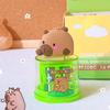 Kawaii Портативная точилка для карандашей Capybara Креативная точилка для карандашей с мультяшным рисунком Офисные школьные принадлежности Канцелярские принадлежности для студентов Подарки
