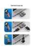 Магнитный HDMI 2.1 адаптер Male to Female 8K60Hz с двунаправленной передачей для HDTV