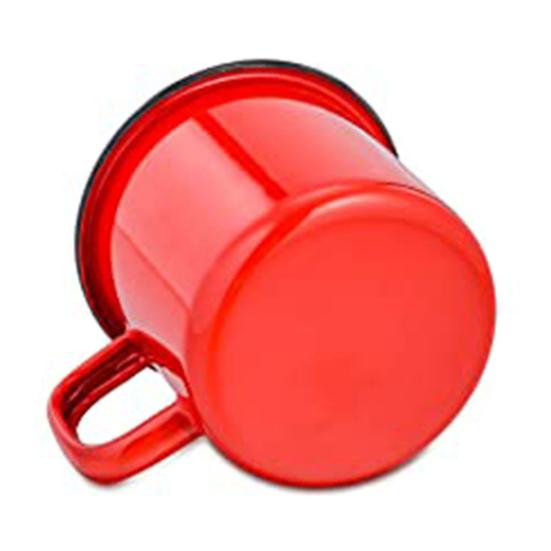 350ml Water Mug Exquisite Retro Style Metal Universal Round Edge Milk Cup