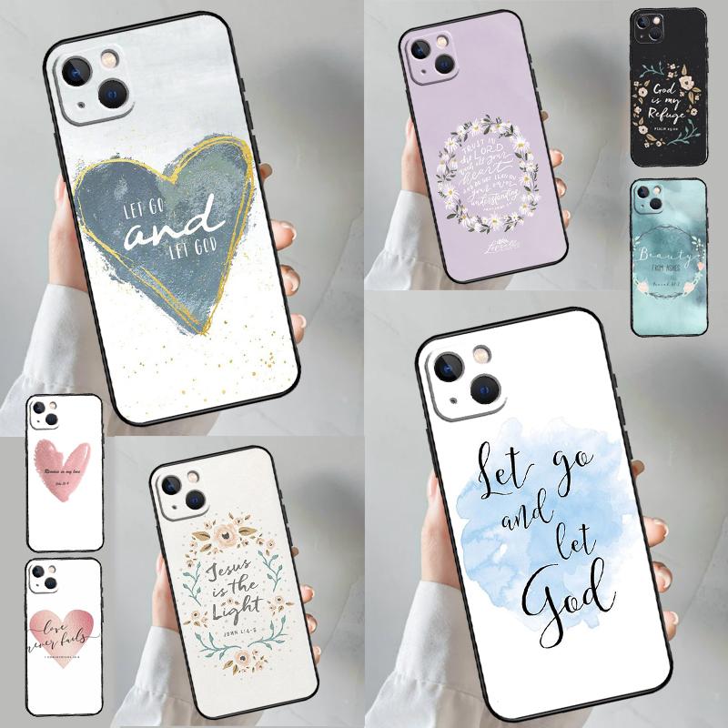 Christian Scripture Case For Xiaomi Redmi Note 11 9 10 12 13 14 15 Pro Plus Cover For Redmi 14C 10C 13C 12C 15C