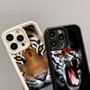 LZ30 Tiger Lion Cat силиконовый чехол для телефона Infinix Smart 9 Hot 40i Tecno Camon 20 Pro Moto G22 G30 OnePlus Google Pixel 9 противоударный задний чехол