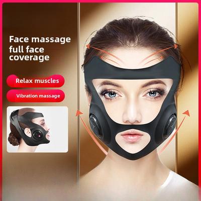 V Face Shaping Mask Массаж лица Подтяжка контура Вибрационный массажер EMS Бандаж Массажер для лица