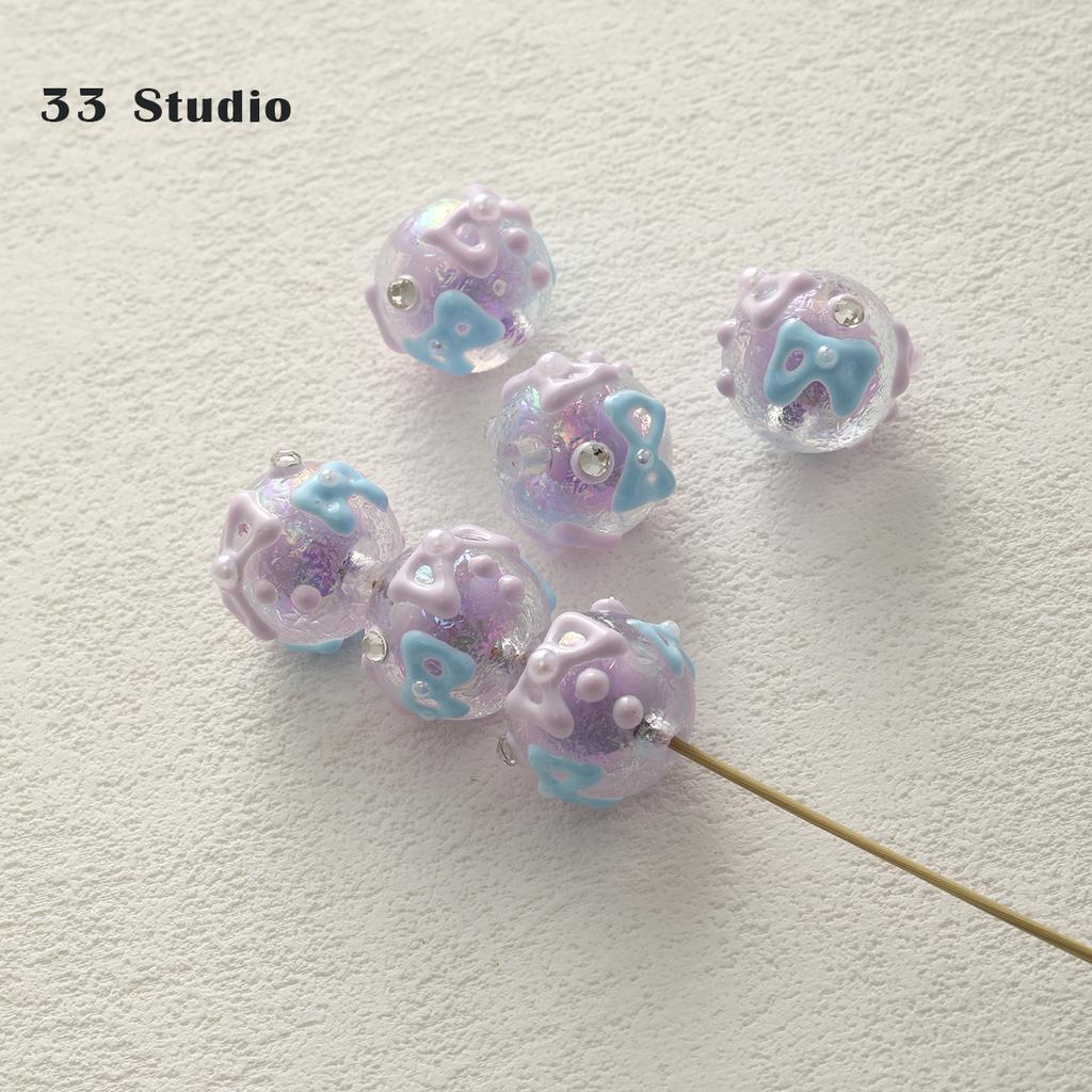 Тяжелая специальная дрель, бусины с ручной росписью, аксессуары «сделай сам», комплект материалов, цепочка для мобильного телефона, автомобильный кулон, бусины-проставки, браслет