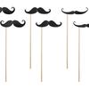 Moustaches Photobooth Mariage Lot De 6 Moustaches Photobooth