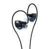 Maestraudio MAPro1000 Garal Blue [Earphones with 10mm Graphene Dynamic Driver & 5.8mm Ceramic Tweeter] Monitor Earphone Shape MMCX Cable Approx. 120cm
