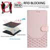Leather Case Wallet Durable Leather RFID Blocking Card Holders Shockproof Kickstand Protective Flip Cover For Samsung Galaxy A26 A25E A56 A36 A16 A06