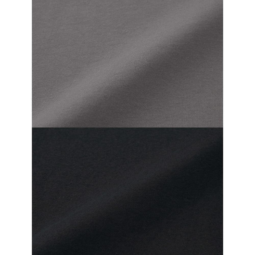 GU by Uniqlo Комплект из хлопка и цветных шорт с коротким рукавом 