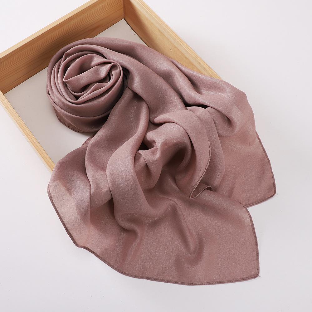Malaysia's New Women's Head Scarf, Pearlescent Yarn Series Scarf Shawl