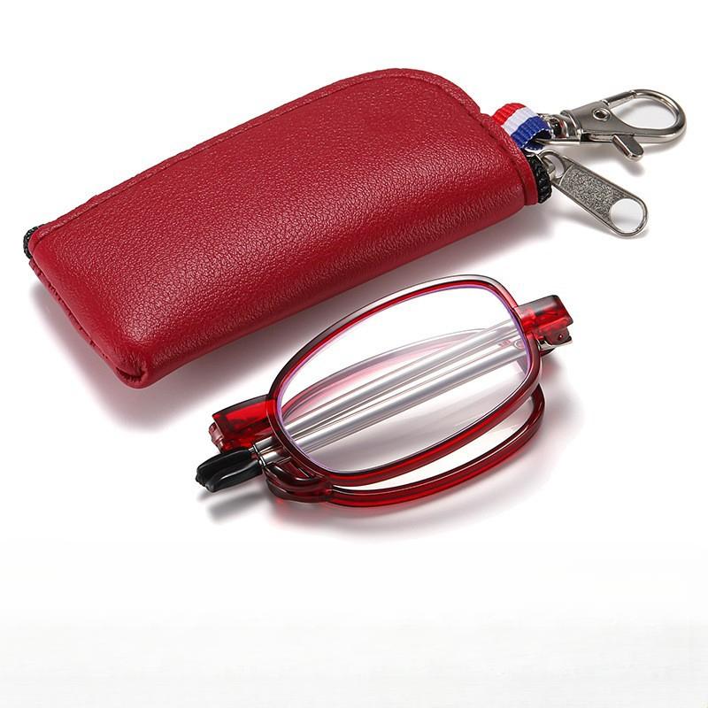 High-definition Reading Glasses Men Women Ultralight Resin Presbyopic Eyeglasses Portable Foldable Vision Care Eyewear