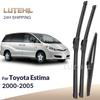 Для Toyota Estima 2000-2005 2001 2002 2003 2004 Передние и задние щетки стеклоочистителя Щетки для лобового стекла Окна 26"+18"+16"