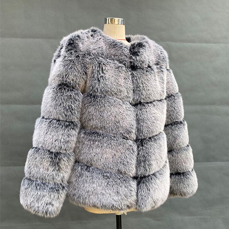 Меховая новая лоскутная шуба для женщин, зимняя шуба из лисьего меха для путешествий на работу