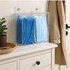 Transparent Glove Storage Box 1/2/3 Grids Mask Storage Box Practical Acrylic Glove Holder  Earplugs