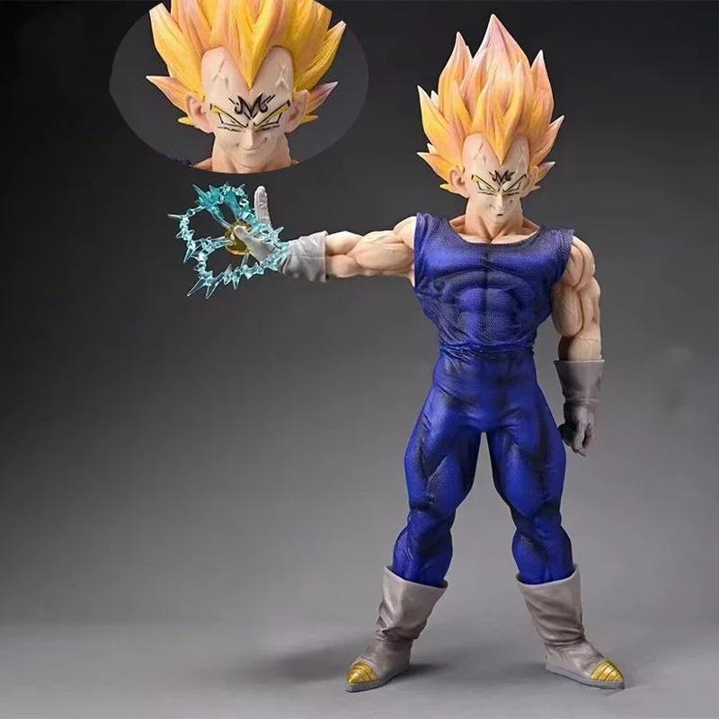 Вегета аниме фигурка две головы фигурка ПВХ статуя модель Коллекционное украшение для комнаты игрушки подарки на день рождения