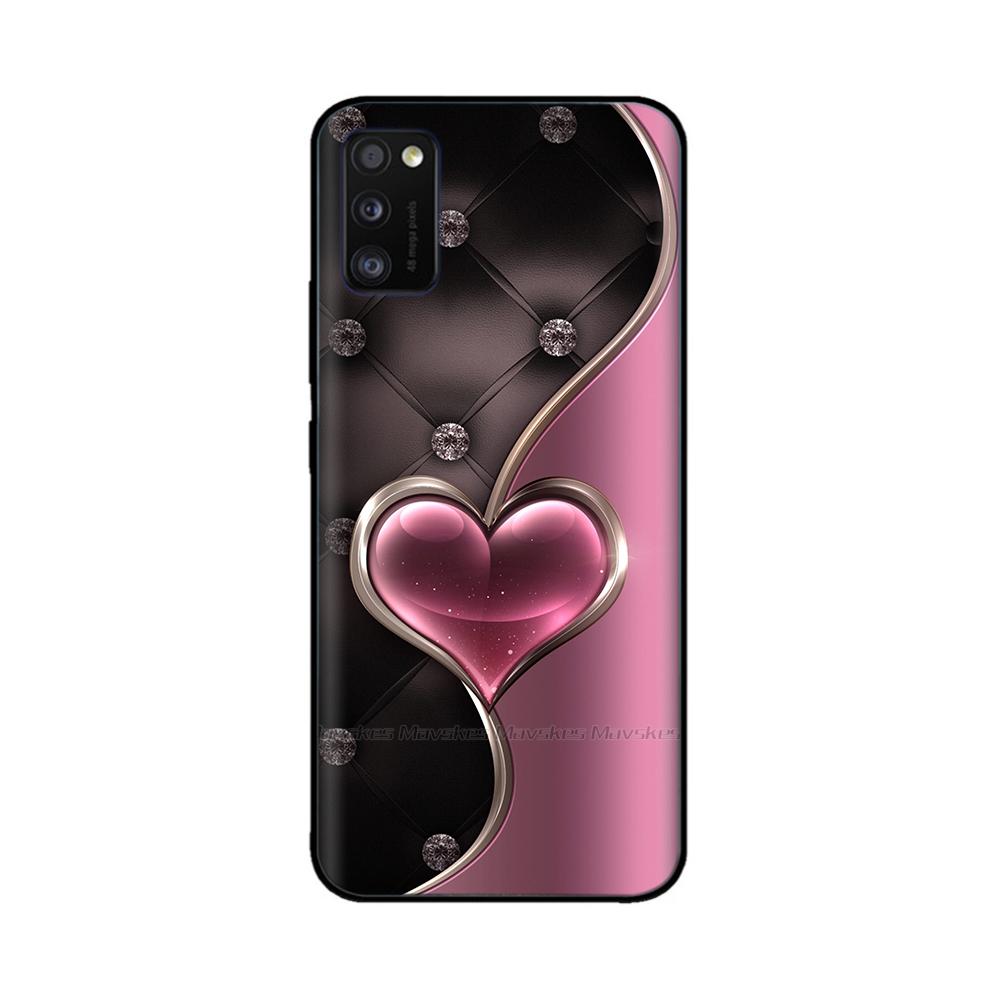 Чехол для Samsung Galaxy A41 A415F Милый Милый Мягкий Гладкий Жидкий Силикон Чехол Полная Защита Для Samsung A41 A 41 Силиконовые Чехлы